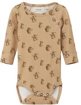 Lil'Atelier Long Sleeve Nbmgeo Warm Sand - Chłopiec - r. 74