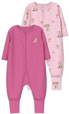 name it Kombinezon do spania 2-pak Ibis Rose - Dziewczynka - r. 74