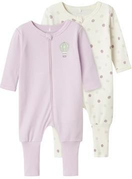 name it Sleep overall 2-pack Jet Stream - Dziewczynka - r. 92