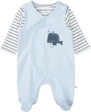 STACCATO Romper+koszulka miękki niebieski - Dziewczynka,Chłopiec - r. 62