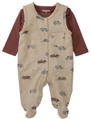 STACCATO nature Romper+koszulka ciemny wzór - Chłopiec - r. 56