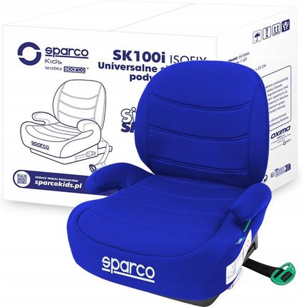 Sparco Sk100Ib I-Size Isofix Niebieski 22-36Kg - zdjęcie 4