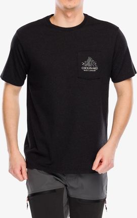 Koszulka bawełniana Patagonia Chouinard Crest Pocket Responsibili-Tee - ink black