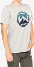 Koszulka szybkoschnąca Columbia Ice Lake II SS Tee - flint grey/boundless borders
