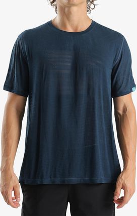 Koszulka UYN  Aerocross Self Layer Shirt Short Sleeves Regular Fit - blue poseidon