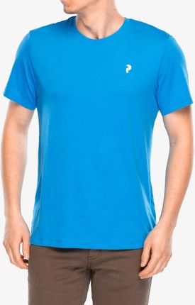 Koszulka z nadrukiem Peak Performance Explore Graphic Tee - brilliant blue
