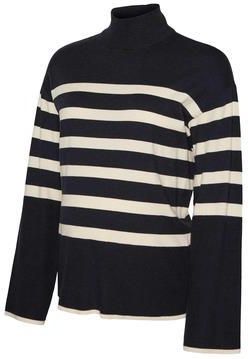 VERO MODA Sweter ciążowy VMMHAPPINESS navy - Damska - r. S