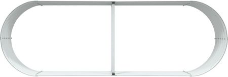 vidaXL Ogródek Podwyższony Zielony 240X80X44cm Stal Ocynkowana 42008129 - zdjęcie 3