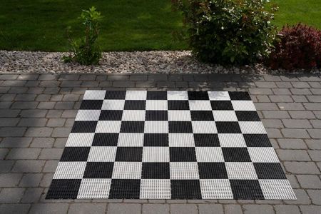 Sunrise Chess & Games Szachownica ogrodowa plastikowa nr 6" (17cm)