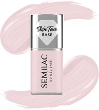 Zdjęcie Semilac Baza Do Lakierów Hybrydowych Skin Tone Cover Base Rose Beige 7ml - Nowe Miasteczko