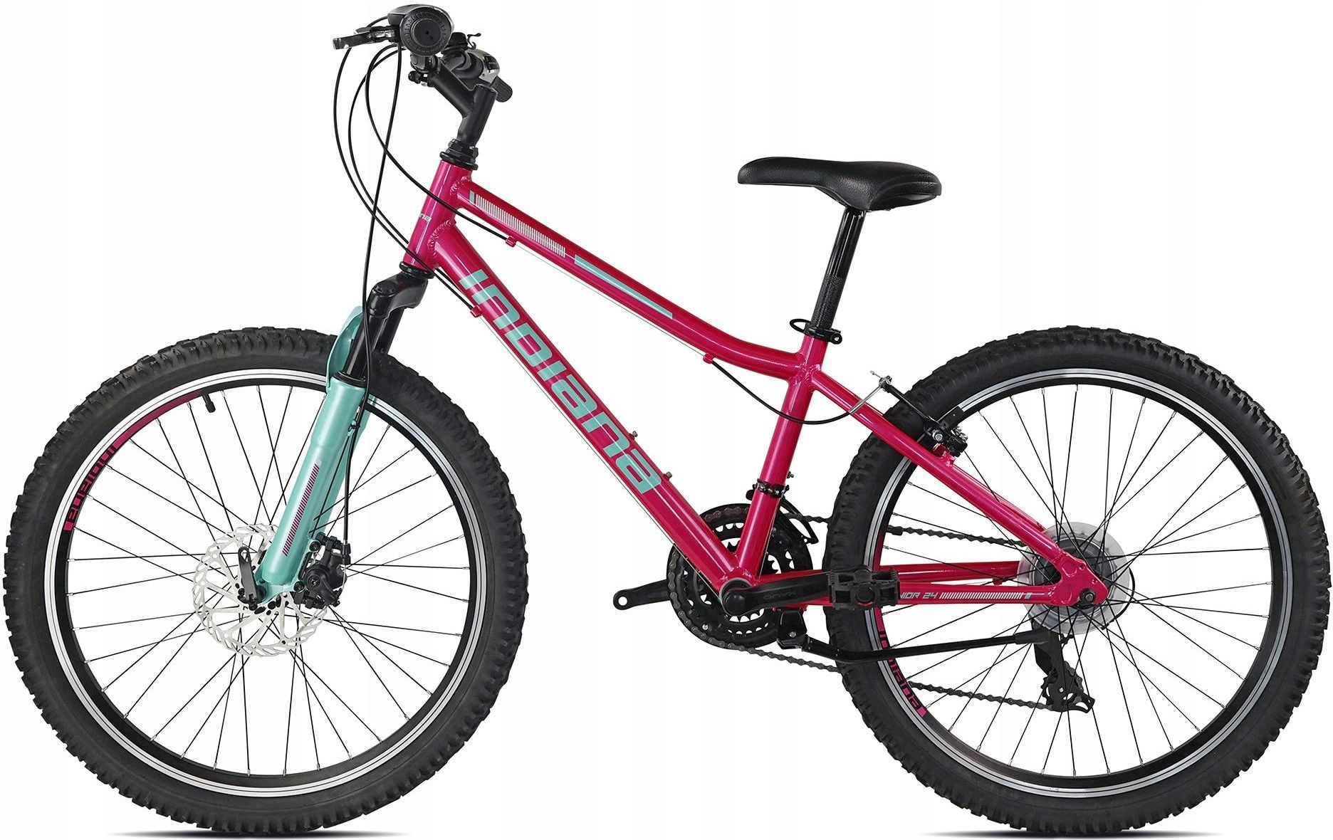 Indiana Rower Młodzieżowy Roxy Jr 24 Cale Dla Dziewczynki Różowo-Miętow ...