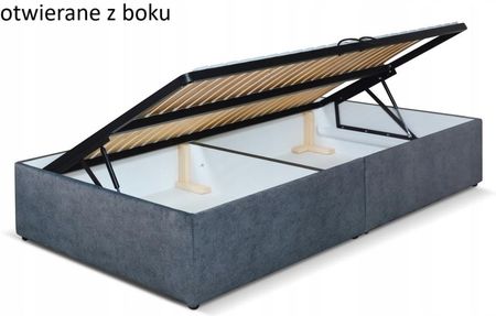 Sjamex Łóżko Montana 200X200 Bez Zagłówka Metalowy Stelaż Tapicerowane Dwuosobowe - zdjęcie 5