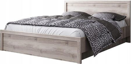 Mebelbos Łóżko Podwójne Z Pojemnikiem 140X200 Kasztan Nairobi Jazz