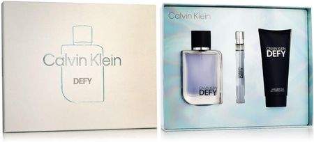 Calvin Klein Zestaw Perfum dla Mężczyzn Defy 3 Części