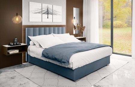 Janpol Łóżko Tapicerowane Vertical Z Pojemnikiem Na Pościel 140X200 Cm Tkanina: Grupa B