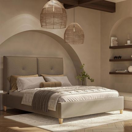 Senpo Łóżko Magnolia Z Guzikiem 140X200Cm Grupa 1 Pojemnik Tak