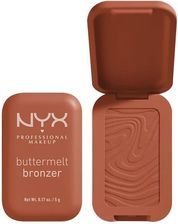 Nyx Professional Makeup Buttermelt bronzer do twarzy w kompakcie 3.5 Butta´d Down 5g