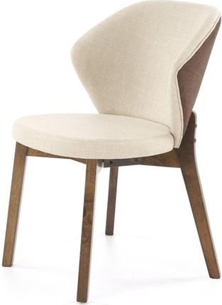 Halmar Krzesło K583 Orzechowy Brązowy Beżowy (VCHK583KR)