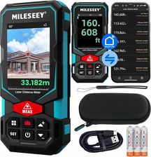 Mileseey Dalmierz Laserowy Z Kamerą P2P App Smartlife Bluetooth Usb-C Zoom Ip65 100M