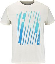 Koszulka męska Babolat  Exercise Message Tee Men Cannoli Cream XL