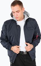 Kurtka męska Alpha Industries MA-1 TT Two Tone Hood rep.blue Wiosna 2025