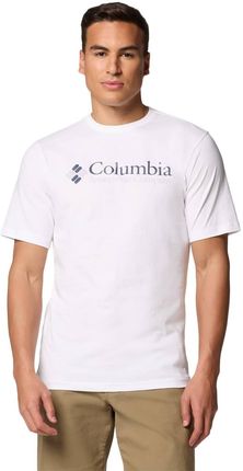 Koszulka męska Columbia CSC BASIC LOGO biała 1680053115