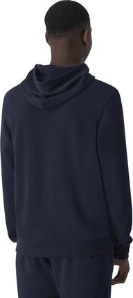 Bluza męska Champion Hooded Sweatshirt granatowa 220726 BS501 - zdjęcie 2