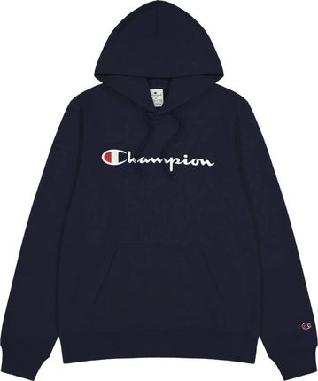 Bluza męska Champion Hooded Sweatshirt granatowa 220726 BS501 - zdjęcie 3