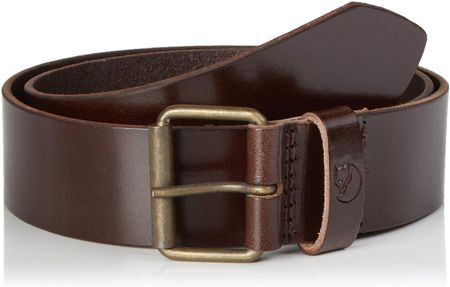 Fjallraven Singi Belt 4 cm brązowy Skóra