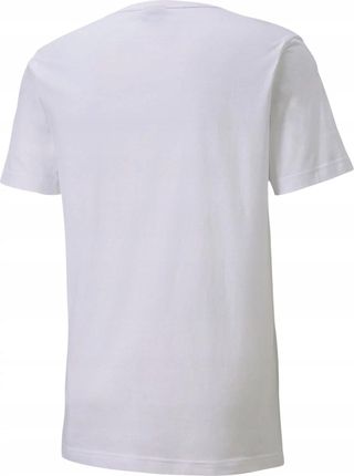 Puma Koszulka Męska bawełniana biała Casuals Tee t-shirt męski L Y5445 - zdjęcie 2