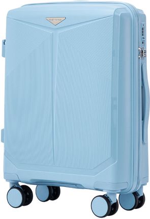 Walizka kabinowa Wings COCKATIEL polipropylen 20" LIGHT BLUE -20% z KODEM