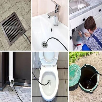 Wąż Do Czyszczenia Kanalizacji 35M Kompatybilny Z Nilfisk Lavor Stihl - zdjęcie 2