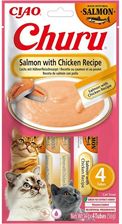 Inaba Cat Churu Salmon with Chicken Recipe 4x14g