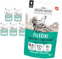 Wiejska Zagroda Kawałki W Sosie Kurczak Z Tuńczykiem 6X85G