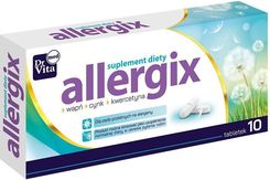 Zdjęcie Dr Vita Allergix Calcium + Kwercetyna Cynk 10tabl. - Suraż