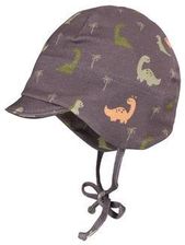 Maximo S child cap dino stone grey- green - Dziewczynka,Chłopiec - r. 41 cm
