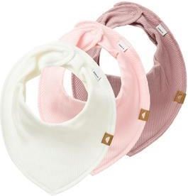 name it Trójkątny szalik 3-pak Nbnyvetti Parfait Pink - Dziewczynka,Chłopiec