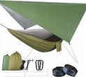 Hamak Turystyczny Z Moskitierą Podróżny 290x140 Tarp Na Biwak Ultralekki