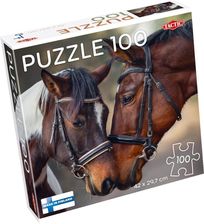 Zdjęcie Tactic Puzzle 100El. Zakochane Konie - Międzyzdroje