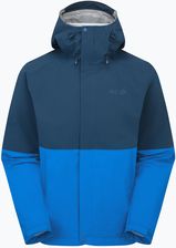 Zdjęcie Rab Kurtka Przeciwdeszczowa Męska Firewall Maya Blue Tempest - Wrocław