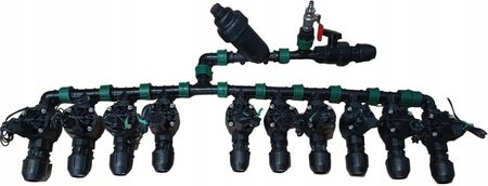 Rain-Bird Zestaw Automatycznego Systemu Nawodnienia 10 Sekcji Rain Bird Filtr Rura 25 - zdjęcie 6