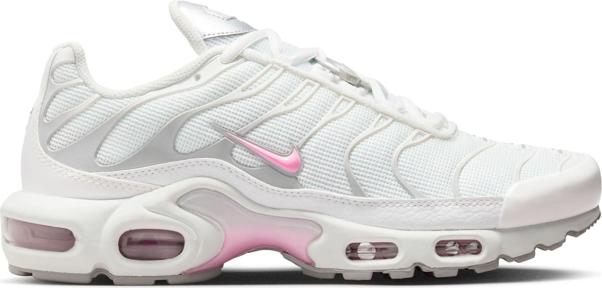 nike air max plus white and pink