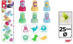 Zdjęcie Mp Main Paper Stempelki Dla Dzieci Dinozaury I Stworki 6Szt. - Kielce