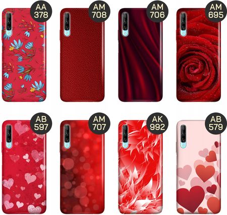 Hello Case Etui Do Huawei P Smart Pro Honor Y9S Czerwone Serca Róże - zdjęcie 4