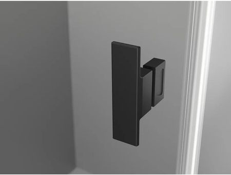 Kabina prysznicowa Mexen Mist Duo 90x90 Czarna Kratka Czarna 8A4