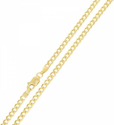 Złoty łańcuszek pancerka 60cm LA.01232 pr.585