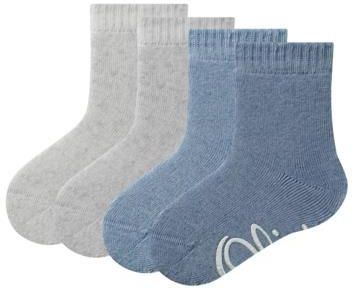 s. Olive r Skarpetki Baby original s organic ABS 4-pack jeans melange - Dziewczynka,Chłopiec