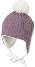 Sterntaler Inca Hat Cable Knit Purple - Dziewczynka - r. 51 cm