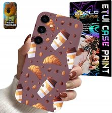 Etui Samsung Galaxy S23 Fe Kawa Fan Coffee Krsuper Szkło