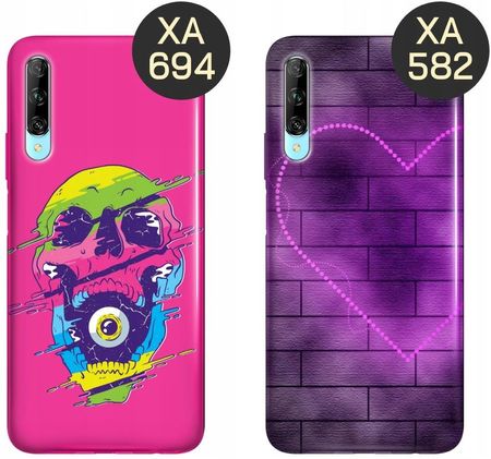 Hello Case Etui Do Huawei P Smart Pro Honor Y9S Neonowe Neon Jaskrawe - zdjęcie 3